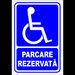 indicator pentru parcare rezervata persoanelor cu nevoi